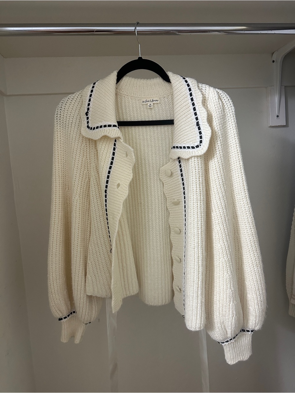 For Love and Lemons Jade Cardigan XS